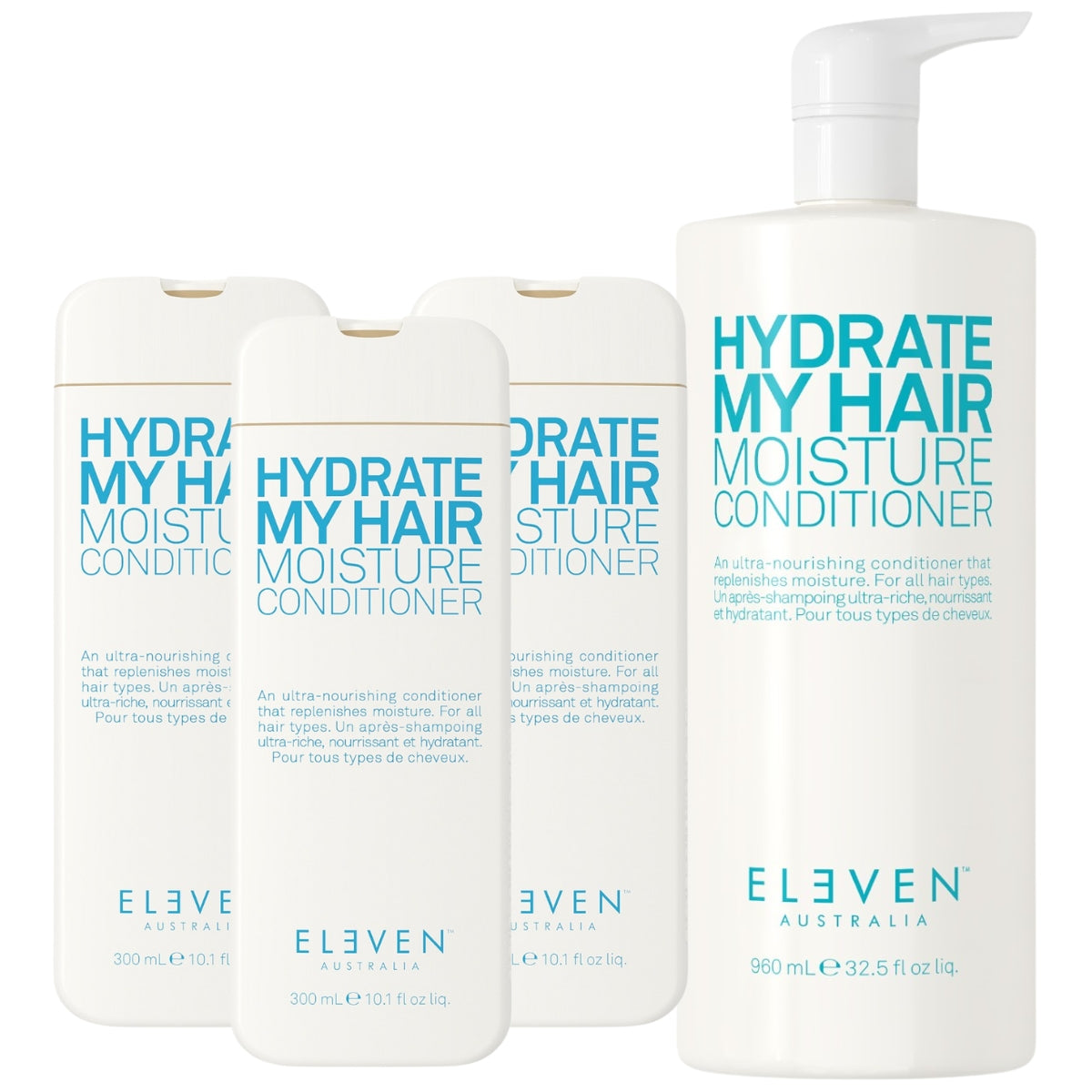 ELEVEN Australia Hydrate My Hair Moisture Conditioner Bundle