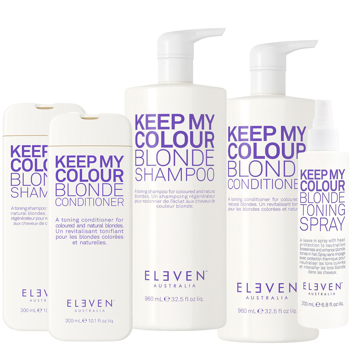 ELEVEN Australia Keep My Colour Blonde Bundle