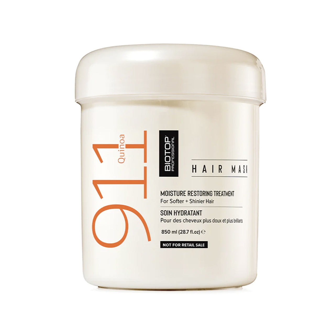 BIOTOP PROFESSIONAL 911 Quinoa Hair Mask 28.7 Fl. Oz. / 850 mL
