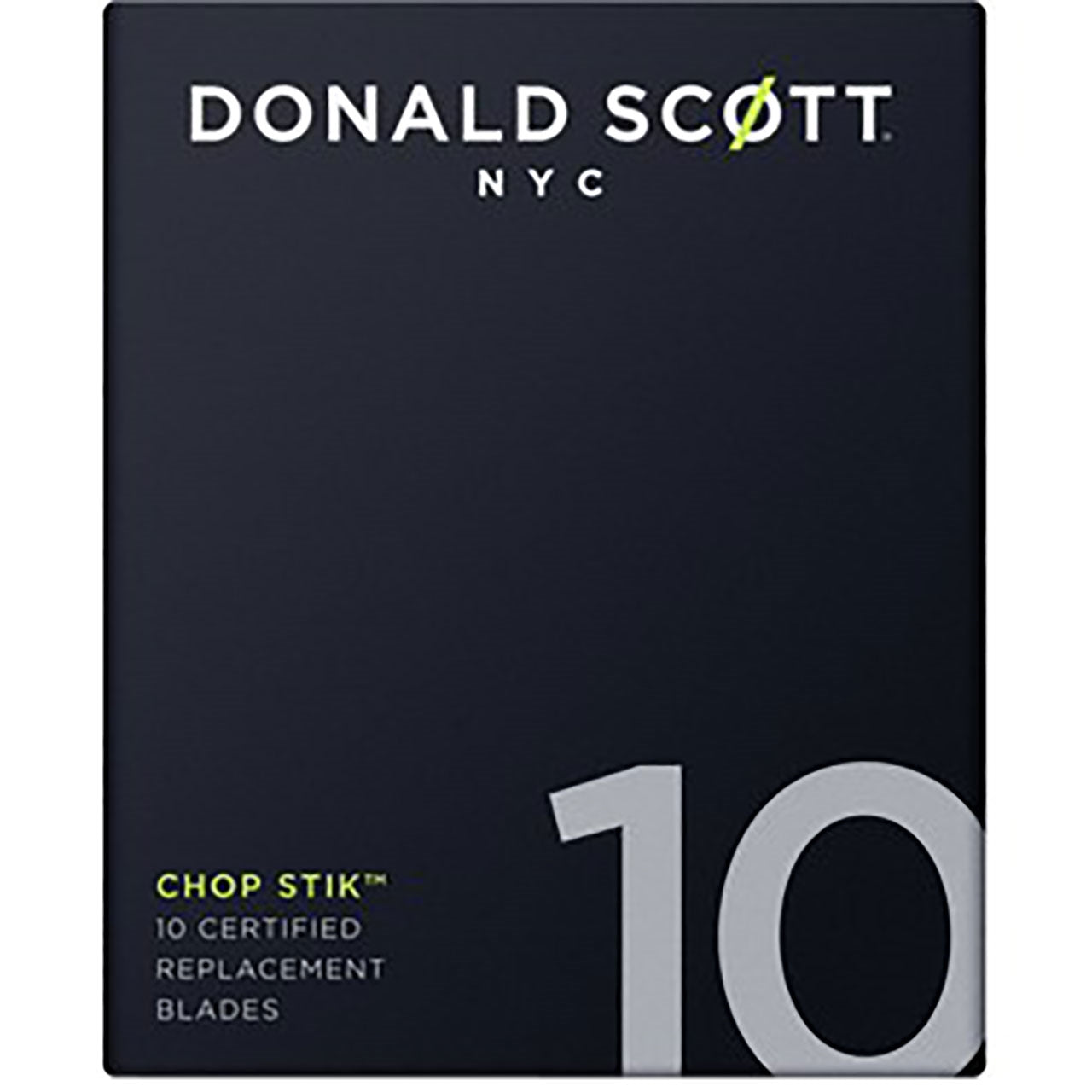 Donald Scott NYC Chop Stik Pro Blades 10 pk.