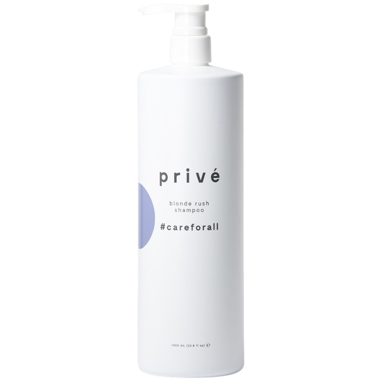 privé blonde rush shampoo Liter