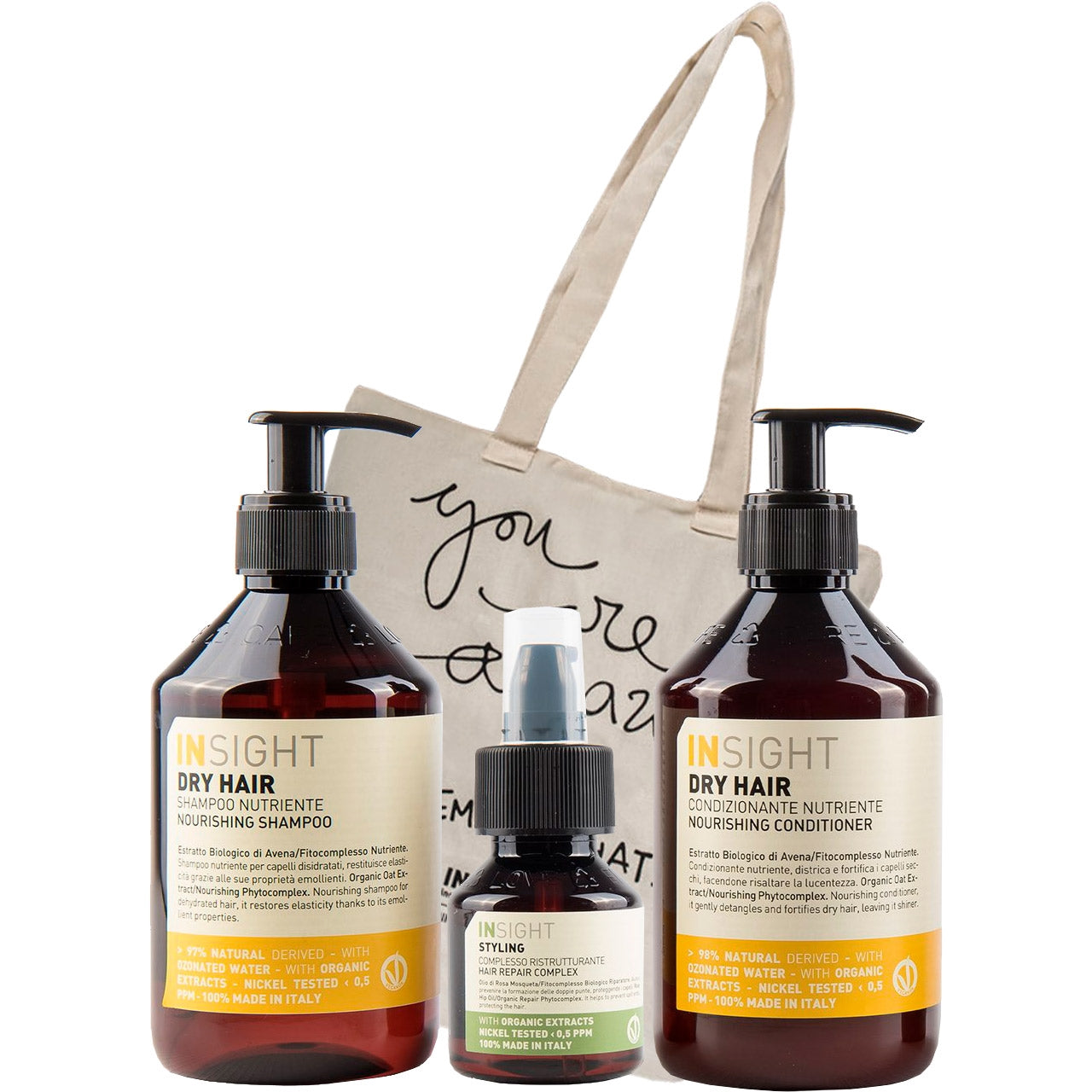 InSight Professional Dry Hair Bundle 4 pc.